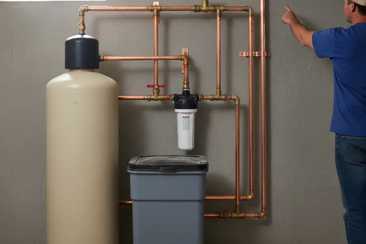 Whole-house water treatment system installed in Rising Sun
